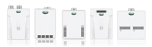 tankless water heaters by AO Smith, ready for installation in Sugar Land TX